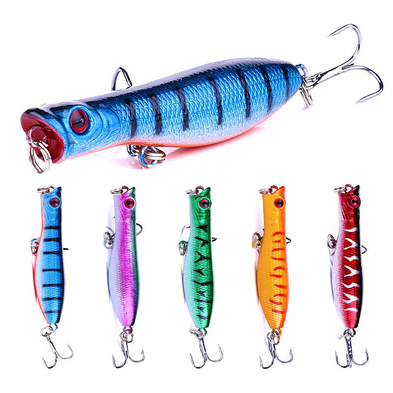 Floating Topwater Popper Lure, 6 cm 5 g (2.4 in, 0.18 oz)