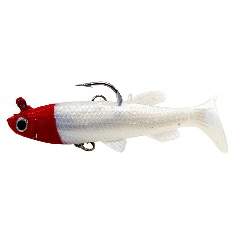 Weighted T-Tail Soft Swimbait, 9 cm, 14 g (0.5 oz)