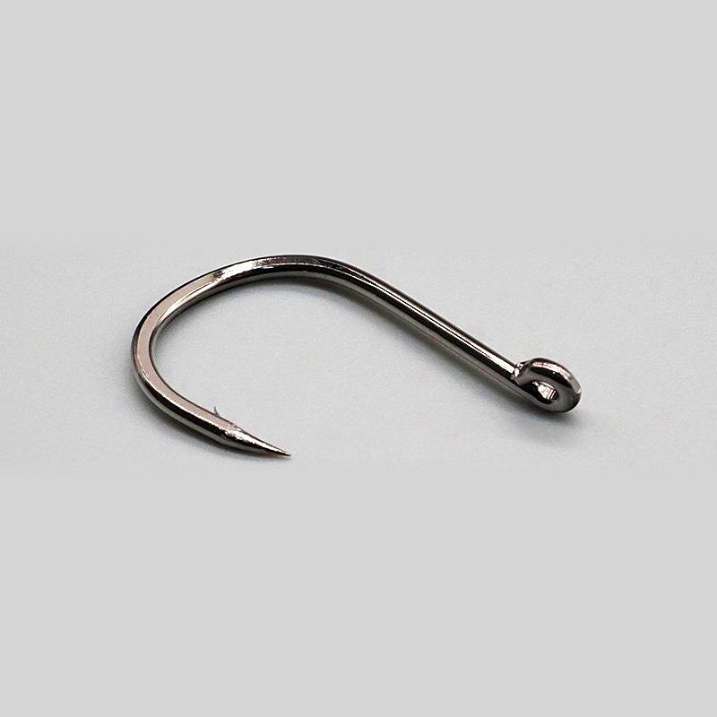 Iseni Style Barbed Eyed Hooks, Sizes 1–22 (High Carbon)