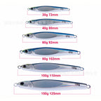Glow Metal Jig, 30–150 g (1.1–5.3 oz)