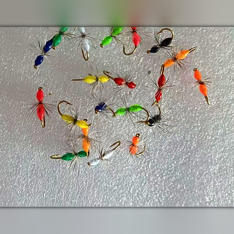 Hackle Ant Fly Hooks, Sizes 8–20, 5/10/20 Packs