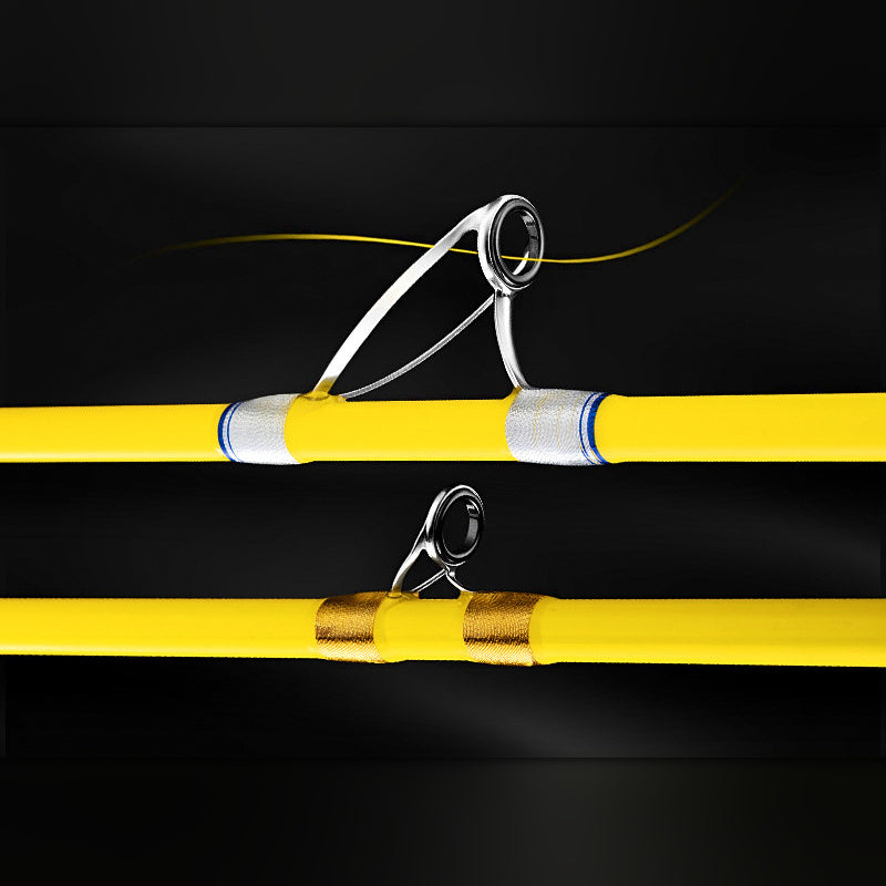Carbon Boat Rod, Glow Tip, Soft Action, 1.65–2.7 m (5.4–8.9 ft)