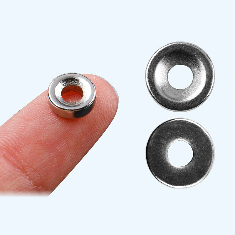 Bottom Finder Magnet Sinker, Concave Strong Magnet