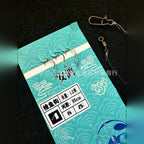 Pre-Tied Snelled Hook Rig, Barbed, Sizes 1/0 to 4