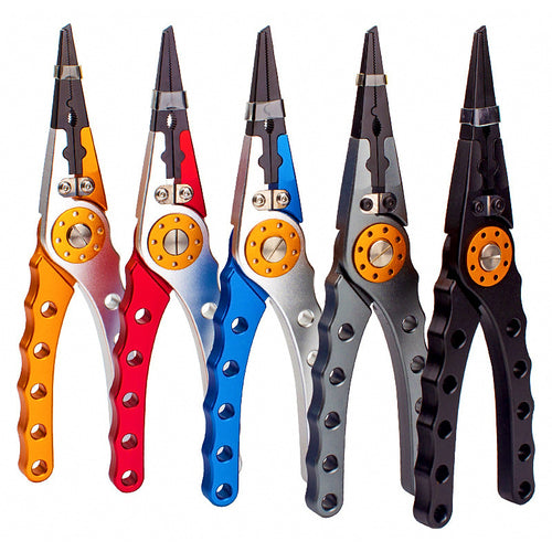 Aluminum Fishing Pliers, Split Ring & Hook Remover, Line Cutter