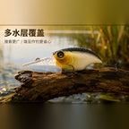 Floating Long-Lip Chubby Crankbait Hard Lure