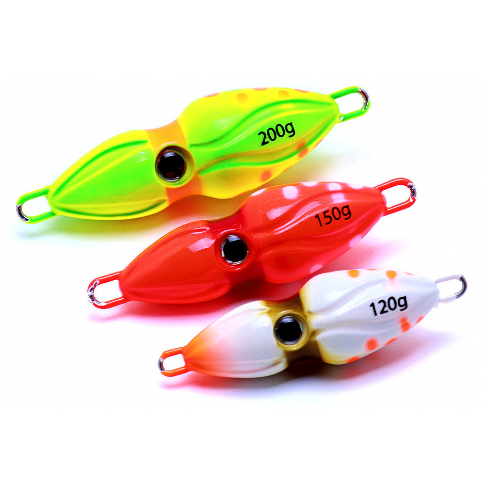 Saltwater Metal Jig, 100–200 g (3.5–7.1 oz)