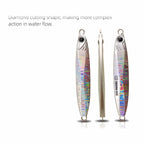 Metal Slow Pitch Jig, 35–120 g (1.2–4.2 oz)
