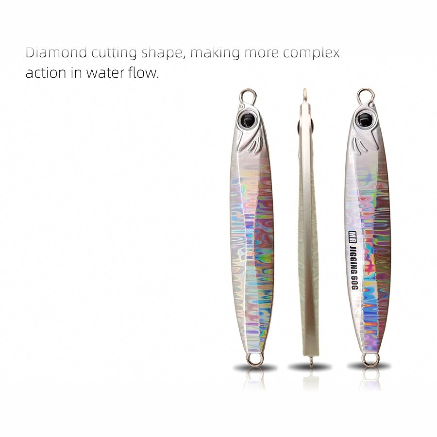 Metal Slow Pitch Jig, 35–120 g (1.2–4.2 oz)