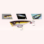 Floating Topwater Popper, 70 mm (2.8 in), 10.5 g (0.37 oz)