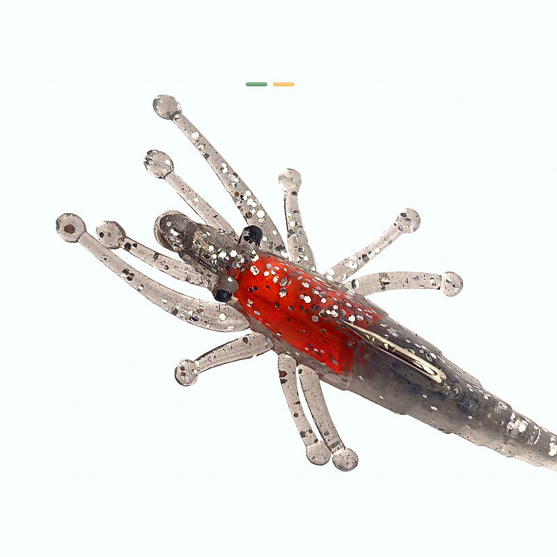 Weighted Soft Shrimp Lure, 3.8 g (0.13 oz), 6.5 cm (2.6 in)