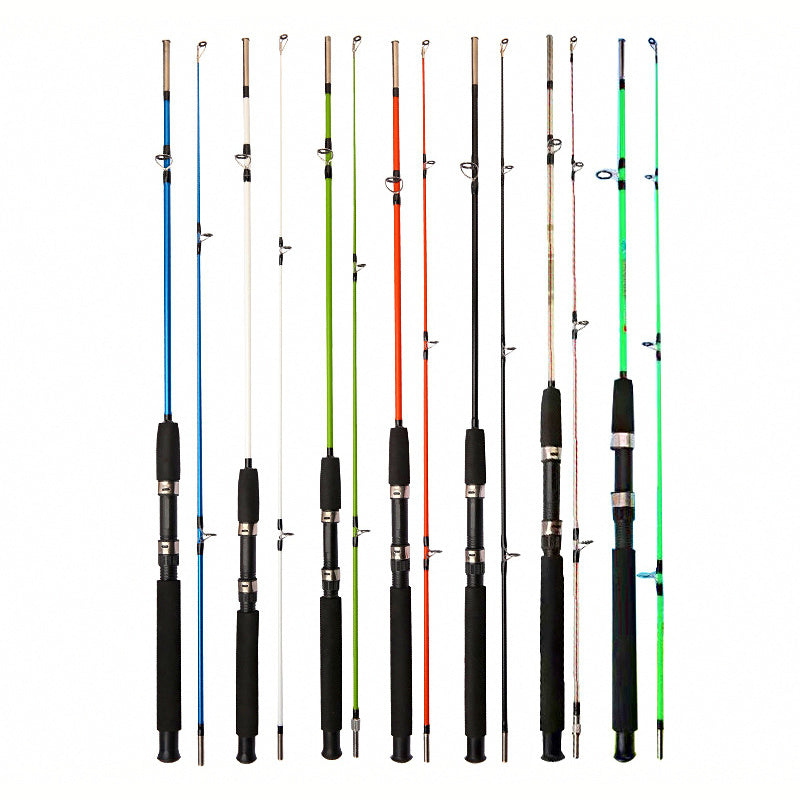 Solid Fiberglass Boat Rod, 2-Piece, 1.2–3 m (3.9–9.8 ft)