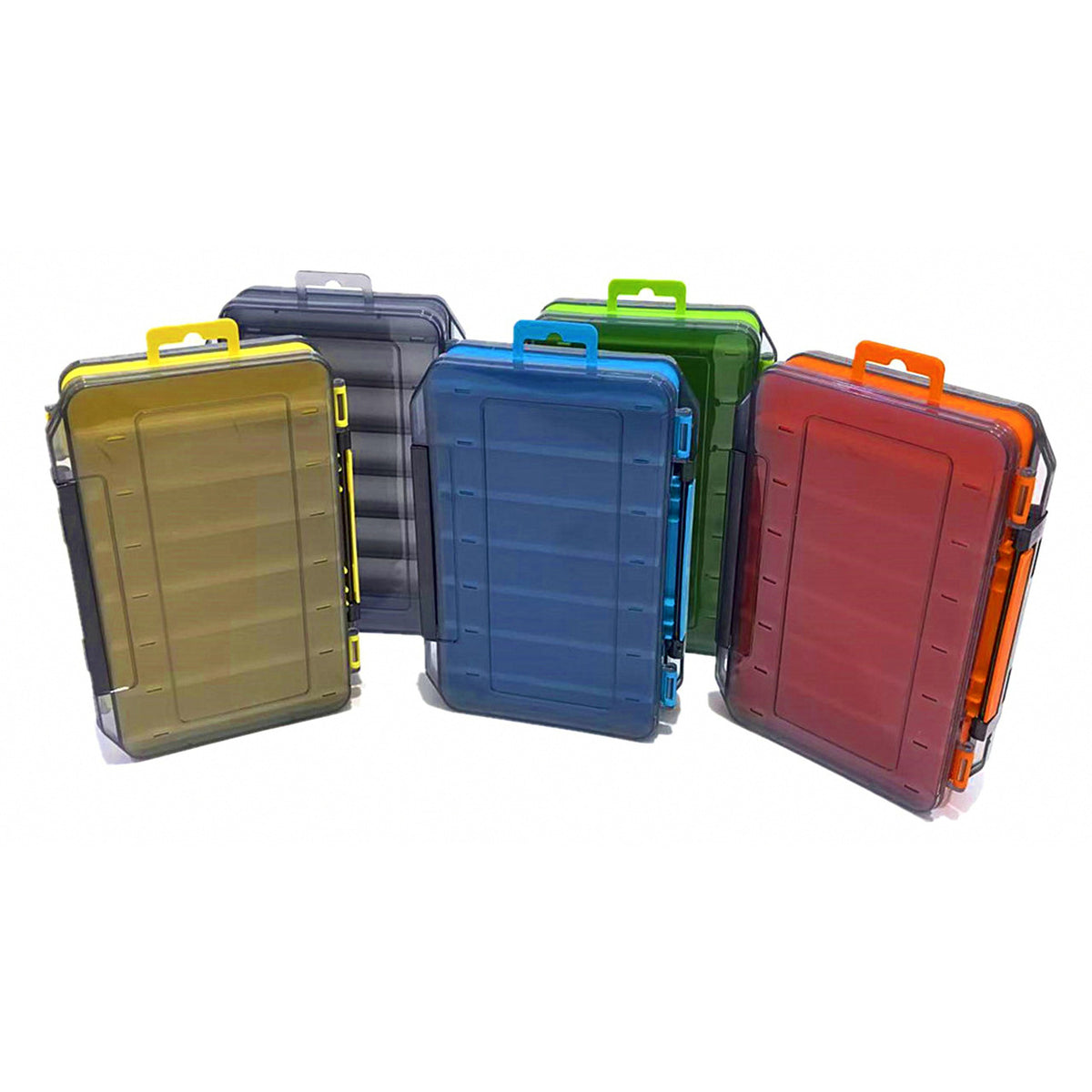 Double-Sided Plastic Lure Storage Box, Large or Small