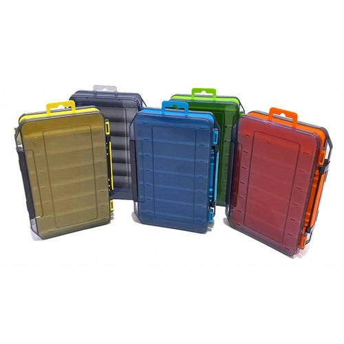 Double-Sided Plastic Lure Storage Box, Large or Small