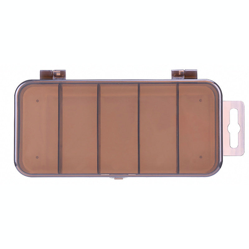 Clear Plastic Lure & Tackle Box, 13.3 x 6.2 x 2.5 cm (5.2 in)