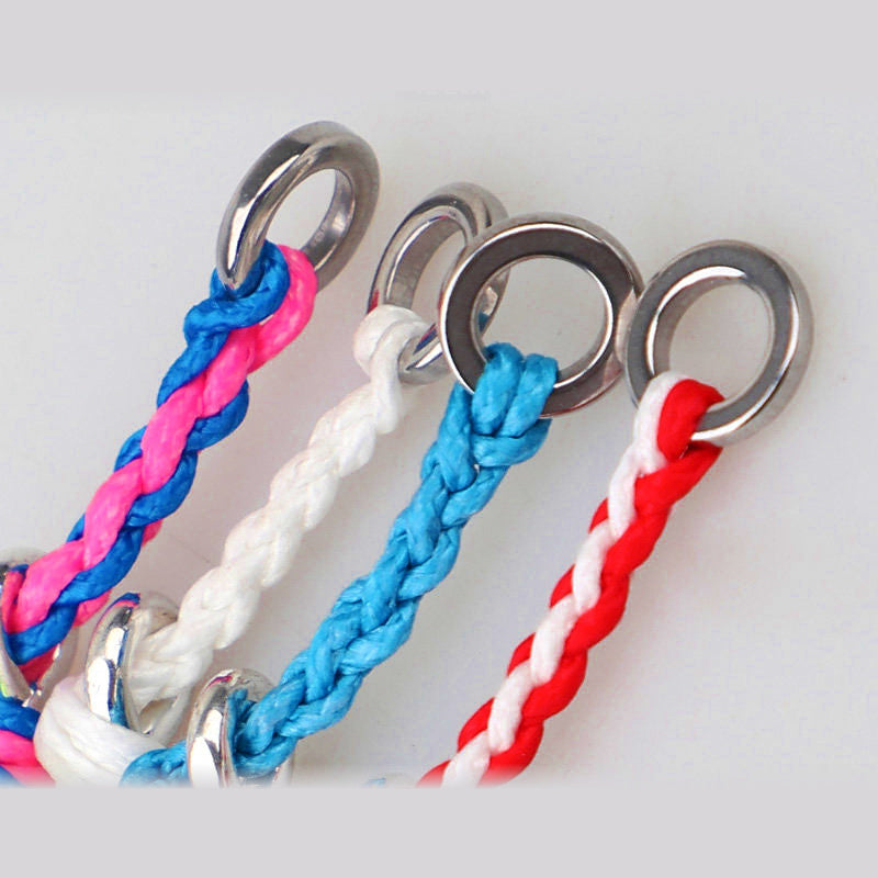 Braided Line Wrapped Single Hooks, 1/0–3/0, 2 per Pack