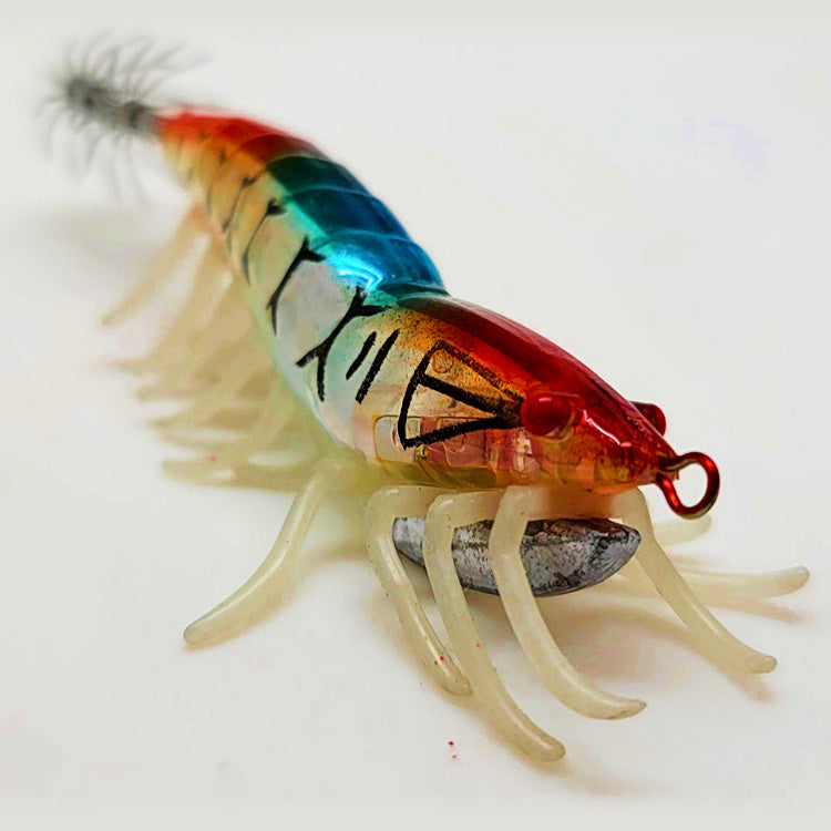 Glow Squid Jig, Soft Leg Shrimp Style, 2.0/3.0/3.5 (8-21 g)