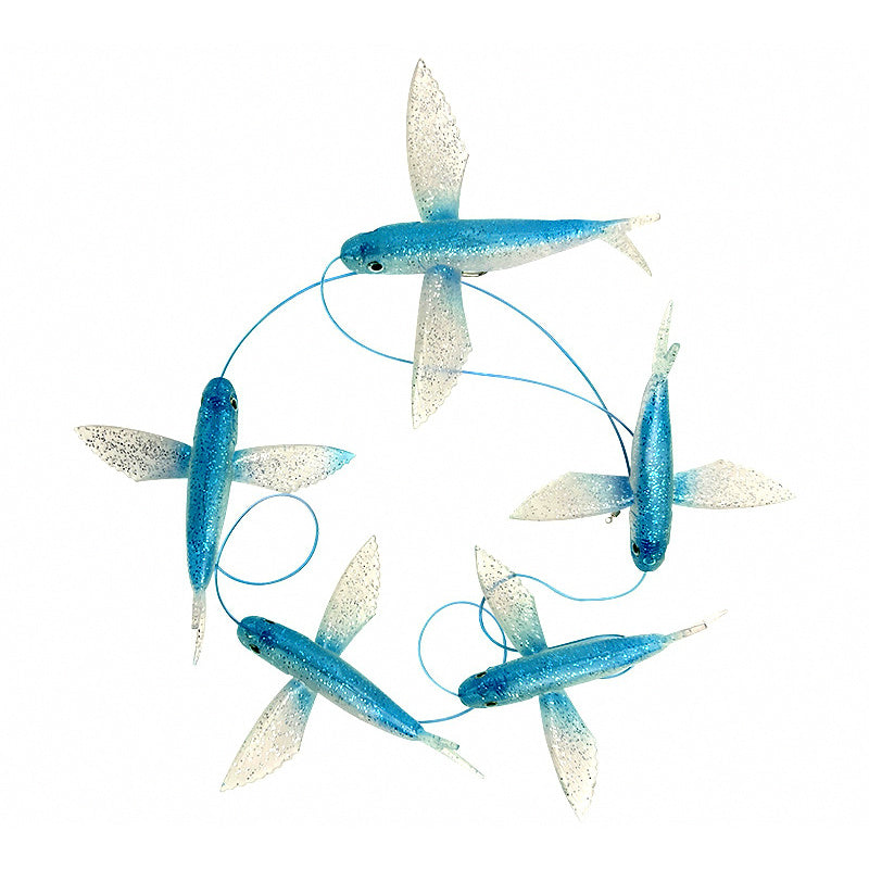 Sinking Flying Fish Daisy Chain Lure Rig, 185 cm (406 g)