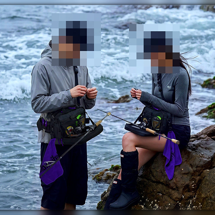 Multifunctional Lure Bag, Waist / Crossbody Fishing Bag