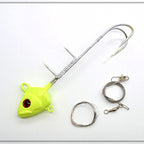 Glow Fish Head Double Hook Rig, 7–225 g (0.25–7.9 oz)