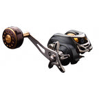 Round Baitcasting Reel, Magnetic Brake, 7.3:1, Left/Right Hand