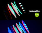UV Glow Slow Pitch Jig, 30–80 g (1.1–2.8 oz) – product photo