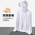 Men's Hooded Sun Protection Fishing Jacket, Lightweight – product photo