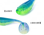 Micro T-Tail Soft Plastic Grub, 3.5 & 5 cm (1.4 & 2 in) – product photo