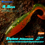 Curly Tail Minnow Soft Plastic Lure, 4.5 cm (1.8 in) – product photo
