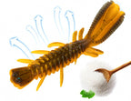 Soft Plastic Shrimp Lure, 5–7 cm (2–2.8 in), 10–30 Pack – product photo