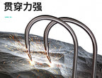 High Carbon Steel Teflon Coated Barbed Hooks, Size 2–8 – product photo