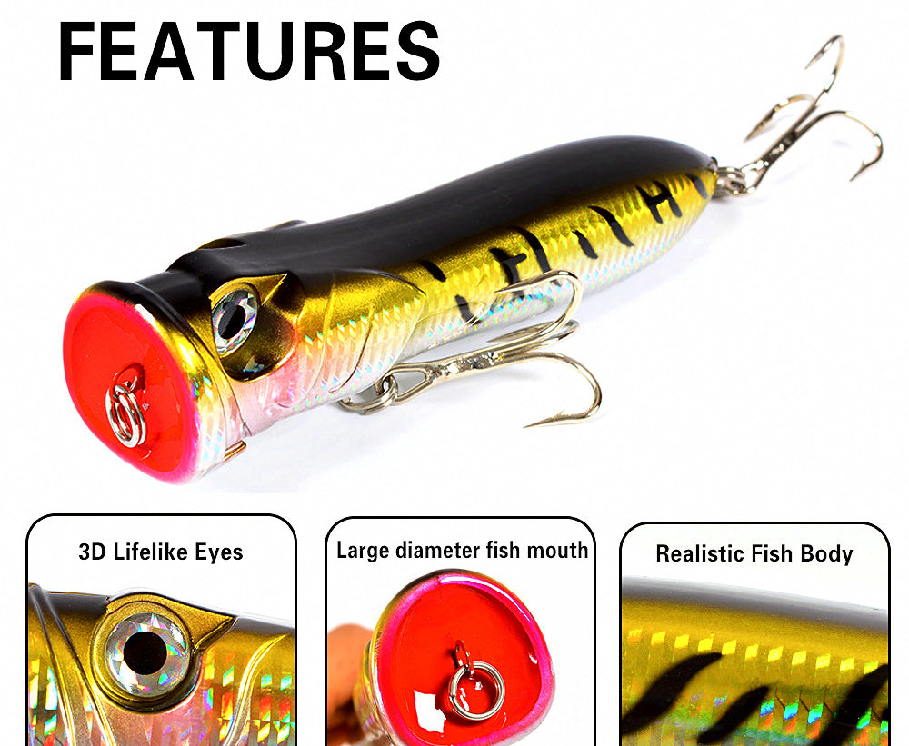 Offshore Popper Lure, 18 cm (7.1 in) 106 g (3.7 oz) – product photo