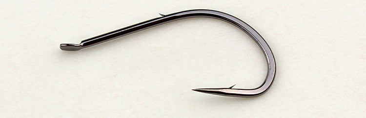 Barbed Long Shank Bulk Fishing Hooks, No. 9–19 – product photo