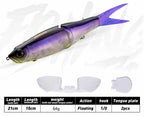Jointed Floating Hard Lure, 150 mm (5.9 in), 64 g (2.3 oz) – product photo