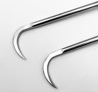 Stainless Steel Fish Gaff Hook with Wood Handle, 16-35 cm – product photo