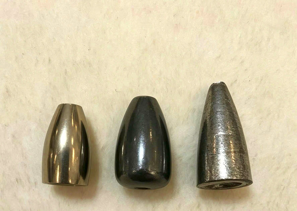 Bullet Sinkers for Texas Rig, 0.08–0.74 oz (2.3–21 g) – product photo