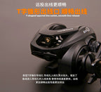 Deep Spool Baitcasting Reel, Slow Pitch Jigging, Single/Double Handle – product photo