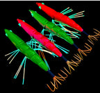 Wooden Shrimp Squid Jig, Size 3.5, 19 g (0.67 oz), 2-Pack – product photo