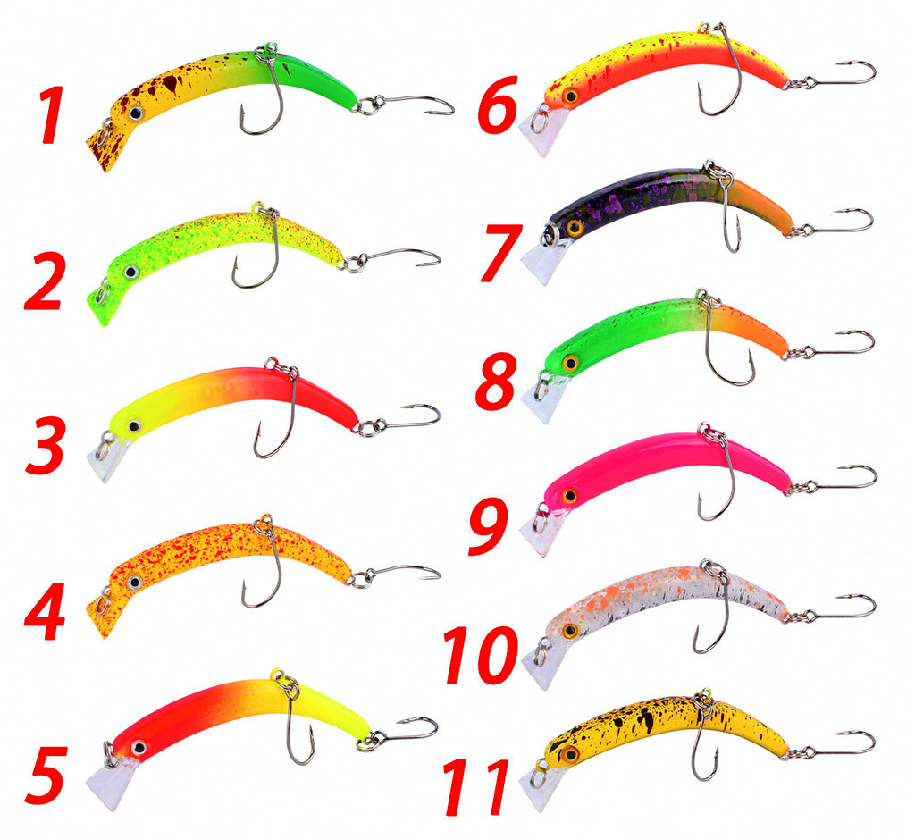 Slow Sinking Minnow Lure with Double Hooks – product photo
