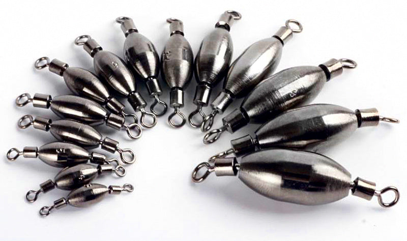 Copper Figure-8 Swivel Sinker, Sizes 0.3–5 – product photo