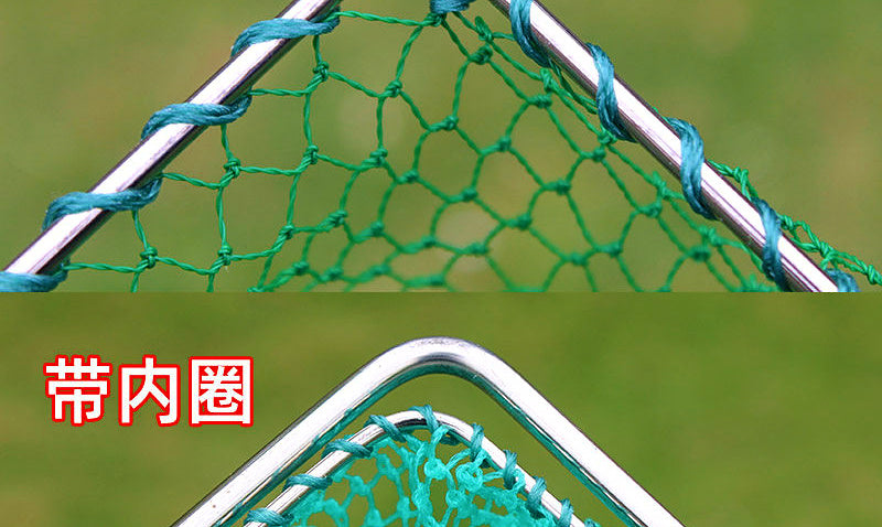 Landing Net Head, Flat Stainless Frame, 25–50 cm (10–20 in) – product photo