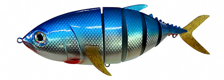 Jointed Tuna Trolling Lure, 16 in (40 cm), Hard Bait – product photo