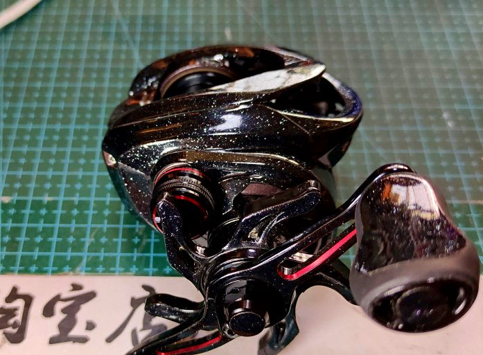 Baitcasting Reel Wrap Sticker Film, Pre-Cut, Left or Right Hand – product photo