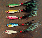 Mini Metal Jig, 5 g (0.18 oz), Optional Feather Hook – product photo