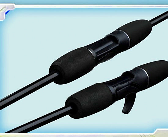 Fiberglass 2-Piece Spinning/Casting Rod, 1.65-2.1 m (5.4-6.9 ft) – product photo