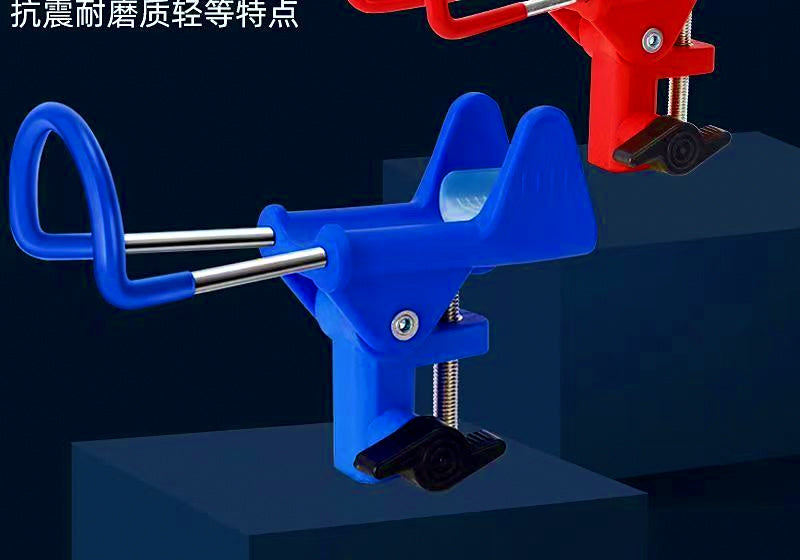 Plastic Ground Spike Rod Holder, Adjustable Swivel Mount – product photo