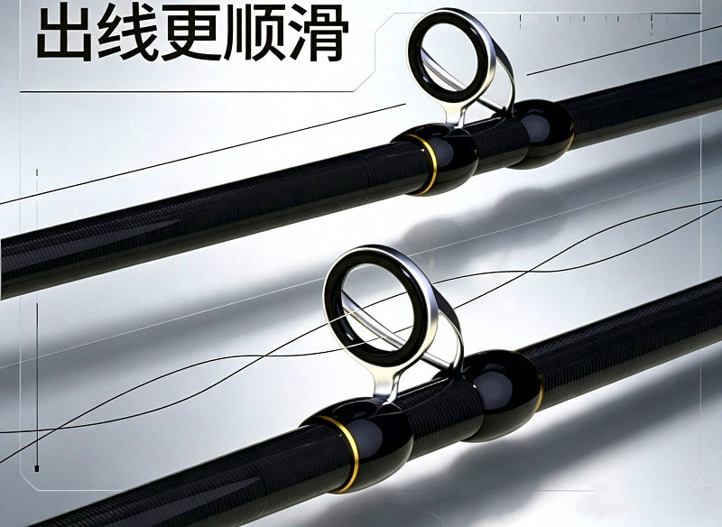 Saltwater Boat Popping Rod, 2-Piece, 1.83–2.7 m (6–8.9 ft) – product photo