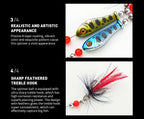 Spinner Blade Feathered Jig, 12 g (0.42 oz) – product photo