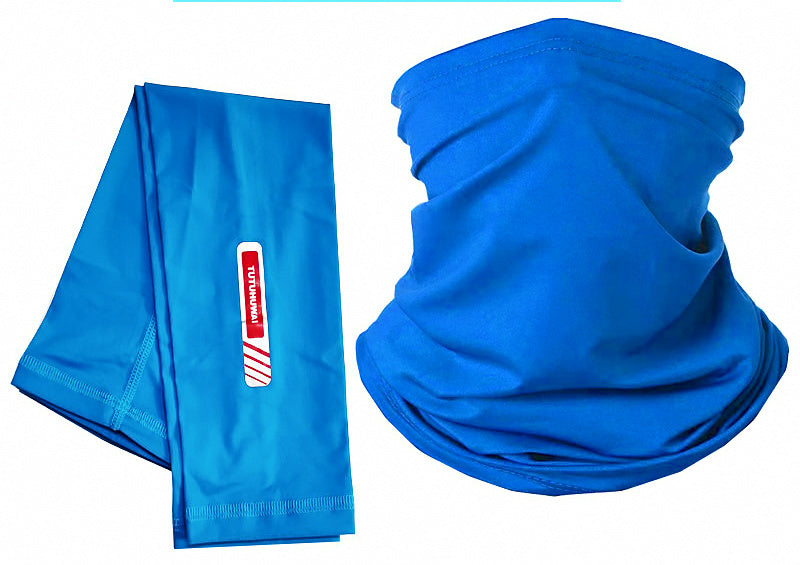 Sun Protection Face Mask & Arm Sleeves for Fishing, Nylon – product photo