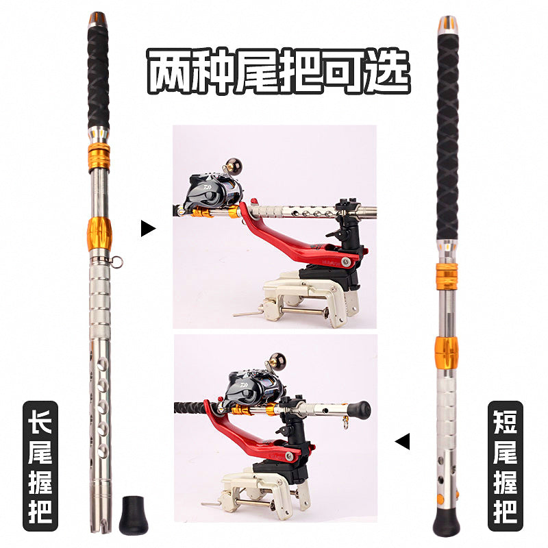 Fiberglass Deep Drop Boat Rod for Electric Reels, 1.8–2.4 m – product photo